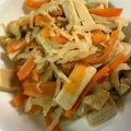 yucally's cooksnap of when they made 簡単！切干大根と高野豆腐の煮物.
