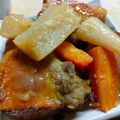 ひろぅみん's cooksnap of when they made 煮込むだけ！艶々スペアリブ＆大根♡.