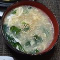 ちぃちゃん31513's cooksnap of when they made レタスの外葉と卵のとろとろスープ.