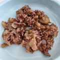 くまわかば's cooksnap of when they made 【幼児食】豚ひき肉で和風麻婆なす.