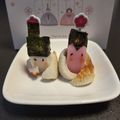ほか弁ママ's cooksnap of when they made ひな祭り♡竹輪と魚ニソで！雛人形♡.