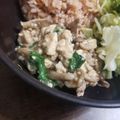 ふか谷's cooksnap of when they made 豚肉とくずし豆腐のあんかけ丼.