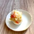 悠LOVE航's cooksnap of when they made ゆで卵のポテサラ盛り.