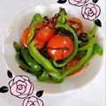 へい♡ゆー♡'s cooksnap of when they made お弁当に＊ミニトマトとピーマン塩昆布炒め.