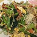まりっコぐらし's cooksnap of when they made 小松菜・人参・えのきの卵炒め☆副菜.