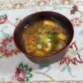 SP♪'s cooksnap of when they made 切ってね♪もやしのみそ汁.