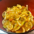 ★なみ☆'s cooksnap of when they made めんつゆと残ったカレーでカレーうどん.