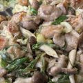 クックT3NBG3☆'s cooksnap of when they made 鶏モモ肉のネギポン酢マヨ炒め.