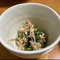 北京パンダ's cooksnap of when they made レンジ◎オクラとえのきのおかかぽん酢和え.
