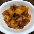 ゆ—すけ's cooksnap of when they made ホクホクじゃがいもとタラのナポリタン炒め.