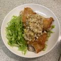 akoママクック's cooksnap of when they made 簡単！揚げない鶏もも油淋鶏（ネギソース）.