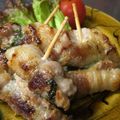 marilin36's cooksnap of when they made 豚バラ薄切りでくるくる串焼き.