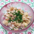 moruchama's cooksnap of when they made ちくわとじゃがいもの和風ポテトサラダ.