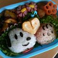 ＊Μёｇц＊'s cooksnap of when they made キャラ弁★５０’ｓスヌーピー＆チャーリー.