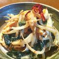 ちり仔's cooksnap of when they made ●もやしとわかめのピリ辛和え●.
