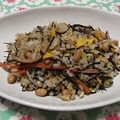 moruchama's cooksnap of when they made ひじきバターチャーハン.