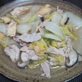 まゅまゅ☻'s cooksnap of when they made 白菜と豚バラの炒め物.