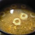 maruru-nn's cooksnap of when they made ベストマッチ！ちくわとタマゴの味噌汁.