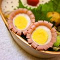 ｕｕｕ's cooksnap of when they made ハムでお花♪＆ウズラ卵の簡単肉巻.