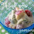 naonaos's cooksnap of when they made おもてなしにもアボカドのヨーグルトサラダ.