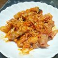 みくちゃんこ's cooksnap of when they made 肉巻き餅のトッポギ風.
