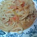 グー美子's cooksnap of when they made 一人分でも美味しい♪簡単トマトのパスタ.
