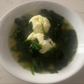Yokchina's cooksnap of when they made まんまる卵白のすまし汁.