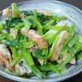 プーネンコ's cooksnap of when they made 小松菜とさつま揚げのホットサラダ.