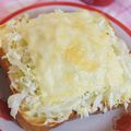 ななクレープ's cooksnap of when they made キャベツたっぷり♪チーズトースト☆.