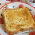 ななクレープ's cooksnap of when they made 和風バタートースト.