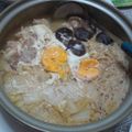 なちゃんなちゃん's cooksnap of when they made 土鍋で簡単♪味噌煮込みうどん.+ﾟ☆.
