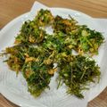パンダ達の母です。's cooksnap of when they made 人参の葉のかき揚げ.