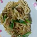 ズーズー's cooksnap of when they made 子供喜ぶマヨ焼きうどん.