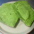 かぴーな's cooksnap of when they made グリーンティーで抹茶蒸しパン＆パンケーキ.