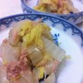 ぱくみん's cooksnap of when they made 白菜とツナのカラシ和え.