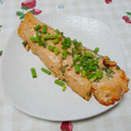 ほなみつ's cooksnap of when they made お魚は美味しい☆鮭のソテーをねぎソースで.