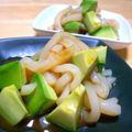 ママdeko's cooksnap of when they made アボカドとイカの柚子胡椒風味♪.