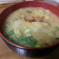 快くん's cooksnap of when they made キャベツと生姜のポカポカお味噌汁.