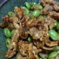minakoooh's cooksnap of when they made 豚肉の枝豆入りケチャップソース.