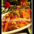 pappatyan's cooksnap of when they made 挽肉と春雨の炒め煮.