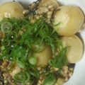 ｐｉｎｏｃｏ911's cooksnap of when they made 里芋の鶏ひき肉塩昆布あんかけ.