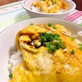 ランラララン's cooksnap of when they made *:.ふわふわ♪とろ～りのオムレツ.:*.