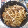 おくとぱすがーでん's cooksnap of when they made 簡単！３分で出来る！もやしの鯖味噌炒め.