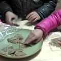 プーさんのおやつ's cooksnap of when they made 素朴なおやつ　かっぱ焼き.