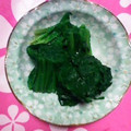 定春３２号's cooksnap of when they made 簡単だけどちゃんとしたほうれん草のお浸し.
