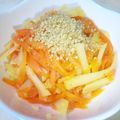 YUZUNICO's cooksnap of when they made ★簡単★人参ジャガイモのキンピラ.
