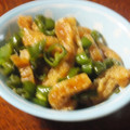 ☆cosmos☆'s cooksnap of when they made ☆ピーマンと油揚げのゴマ照り焼き風☆.