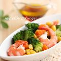 weeeek39's cooksnap of when they made 冷凍食品で簡単☆デリ風♪サラダ♡.
