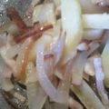 翔仁LOVE's cooksnap of when they made 箸休めに♪大根のベーコンソテー.