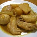 conn's cooksnap of when they made やわらか手羽のヘルシィ味噌カレー煮込み.